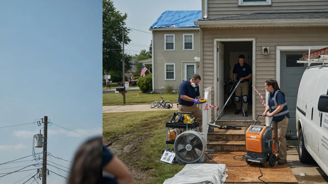 Water Damage Repair in Alhambra, IL near me